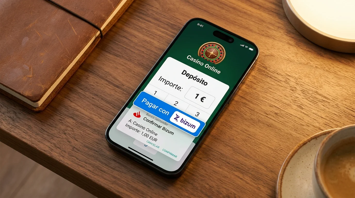 Casinos online en España que aceptan depósitos mínimos con Bizum desde 1 euro
