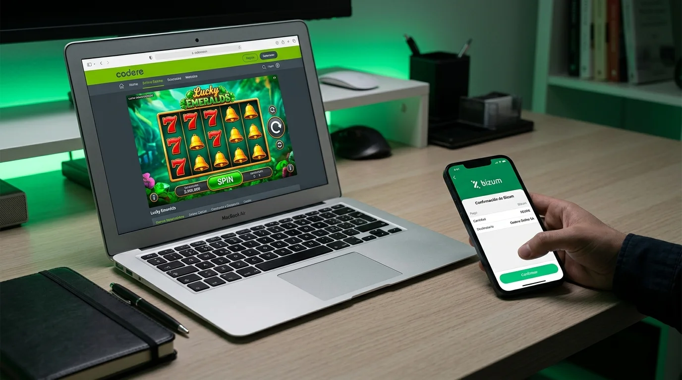 Análisis de Codere casino online con depósitos mediante Bizum