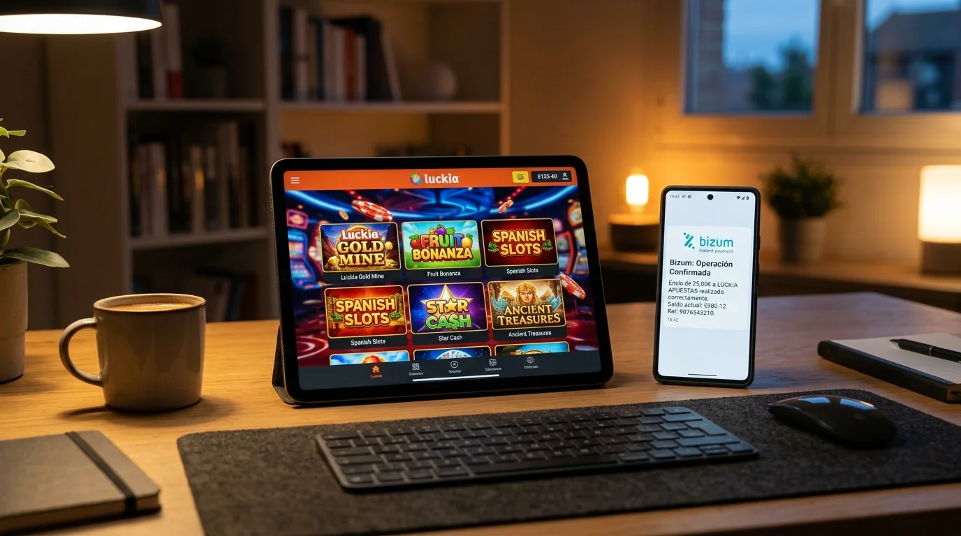 Análisis de Luckia Casino con depósito Bizum en España